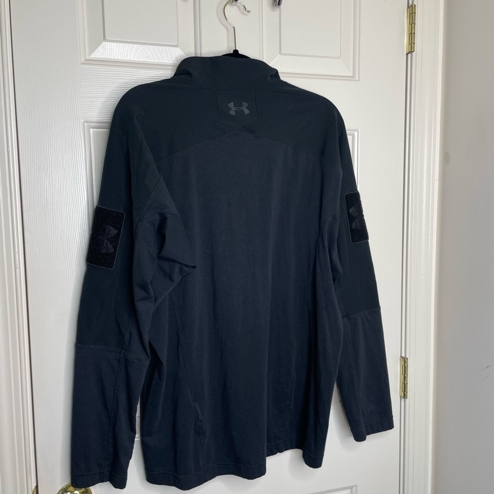 Under Armour black tactical quarter zip pullover sweatshirt | M - Picture 9 of 9